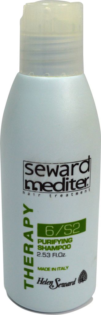 Helen Seward Purifying Shampoo 6/S2 Шампунь против перхоти для сухой кожи головы, 75 мл6920 Helen Seward Purifying Shampoo 6/S2 Шампунь против перхоти для сухой кожи головы, 75 мл6920Шампунь от перхоти для сухих волос Helen Seward Purifying Shampoo 6/S2 – инновация в области косметологии, позволяет обеспечить наиболее эффективный уход за жирной кожей головы, склонной к образованию перхоти и сухими поврежденными, окрашенными волосами. Натуральные экстракты мирты и мальвы обеспечивают деликатное очищение и вывод токсинов, без стимуляции сальных желез. Уже после нескольких применений шампуня наблюдается заметный восстанавливающий эффект, волосы становятся гладкими, придается дополнительный объем прическе, снижается образование перхоти. Благодаря приятному запаху и особой текстуре шампуня ощущение свежести сохраняется надолго.