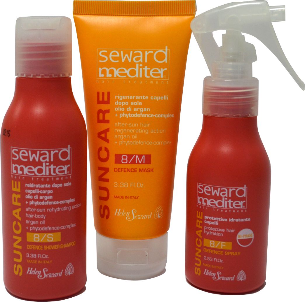 Helen Seward Kit Mediter Suncare Набор для защиты волос от солнца, 275 млK/456 Helen Seward Kit Mediter Suncare Набор для защиты волос от солнца, 275 млK/456Helen Seward Набор для защиты волос от солнца – уникальная серия от Helen Seward, предназначенная для защиты от агрессивного воздействия ультрафиолета. В состав средств входит аргановое масло, витамины и другие активные компоненты, которые мягко очищают волосы, предупреждают обезвоживание и изменения цвета пигмента .