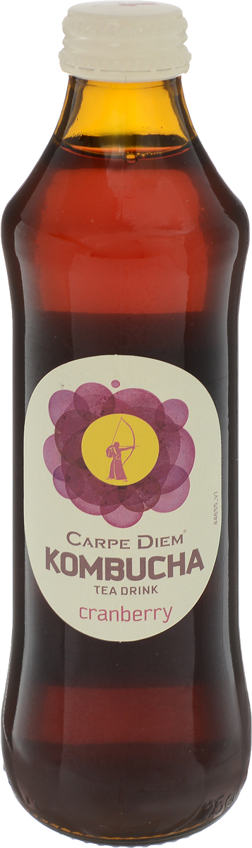 Сarpe Diem Kombucha напиток тонизирующий клюква, 0,25 л90280498 Сarpe Diem Kombucha напиток тонизирующий клюква, 0,25 л90280498Kombucha (Комбуча) - это напиток, содержащий только натуральные ингредиенты. К тому же способствует нормализации обмена веществ, восстанавливает кишечную флору, налаживает пищеварение, улучшает работу иммунной системы, обладает антиоксидантными и антибиотическими свойствами.