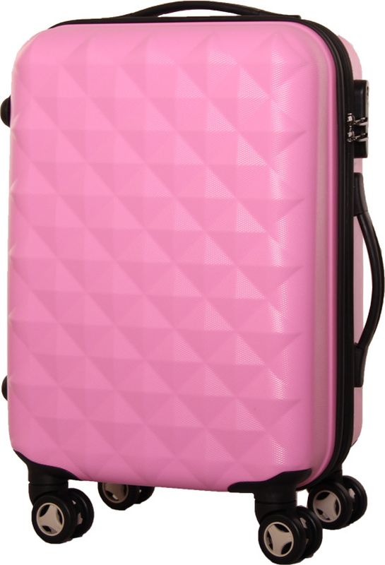 Чемодан Proffi, цвет: розовый, 36 х 26 х 56 см, 45 л. PH8367PH8367pink Чемодан Proffi, цвет: розовый, 36 х 26 х 56 см, 45 л. PH8367PH8367pinkСтильный пластиковый чемодан Proffi прекрасно подойдет для путешествий и поездок. Выполнен из поликарбоната.Внутри имеется 2 отделения. Закрывается чемодан на молнию и кодовый замок.Для удобства транспортировки имеется выдвижная ручка, а также боковая ручка. Размер: 36 х 26 х 56 см.Вес: 3,6 кг. Объем: 45 литров.