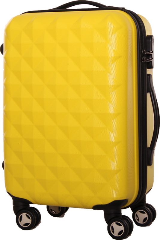 Чемодан Proffi, на колесах, цвет: желтый, 43 х 30 х 67 см, 60 л. PH8368PH8368yellow Чемодан Proffi, на колесах, цвет: желтый, 43 х 30 х 67 см, 60 л. PH8368PH8368yellowСтильный пластиковый чемодан Proffi прекрасно подойдет для путешествий и поездок. Выполнен из поликарбоната.Внутри имеется 2 отделения. Закрывается чемодан на молнию и кодовый замок.Для удобства транспортировки имеется выдвижная ручка, а также боковая ручка. Размер: 43 х 30 х 67 см.Вес: 4,3 кг. Объем: 60 литров.