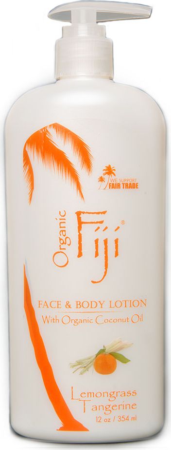 Organic Fiji Питательный крем-лосьон для лица и тела, лемонграсс и мандарин, 354 гL-0077 Organic Fiji Питательный крем-лосьон для лица и тела, лемонграсс и мандарин, 354 гL-0077Соблазнительный цитрусовый твист, зажигательная смесь лемонграсса и мандарина идеально сочетаются в нашем лосьоне.Лосьон приготовлен из натуральных ингредиентов и эфирных масел. Придает здоровый блеск , омолаживает и раскрывает естественную красоту кожи. Обладает приятным запахом благодаря смеси натуральных ароматов. Лосьон можно использовать для детской и чувствительной кожи, а так же в качестве увлажняющего крема для лица и тела. Органическое кокосовое масло холодного отжима с острова Фиджи отлично успокаивает, увлажняет и питает Вашу кожу.