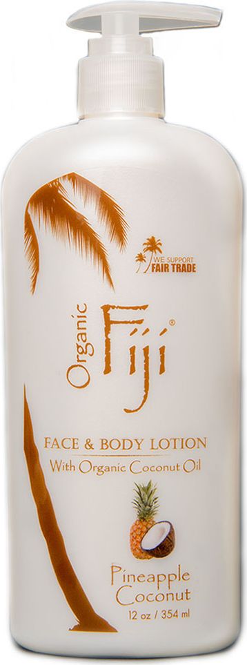 Organic Fiji Питательный крем-лосьон для лица и тела, ананс и кокос, 354 гL-0732 Organic Fiji Питательный крем-лосьон для лица и тела, ананс и кокос, 354 гL-0732Сладкий ананас и экзотический кокос идеально сочетаются в лосьоне , создавая атмосферу тропического пляжа. Лосьон приготовлен из натуральных ингредиентов и эфирных масел. Придает здоровый блеск , омолаживает и раскрывает естественную красоту кожи. Обладает приятным запахом благодаря смеси натуральных ароматов. Лосьон можно использовать для детской и чувствительной кожи, а так же в качестве увлажняющего кремя для лица и тела. Органическое кокосовое масло холодного отжима с острова Фиджи отлично успокаивает, увлажняет и питает Вашу кожу.
