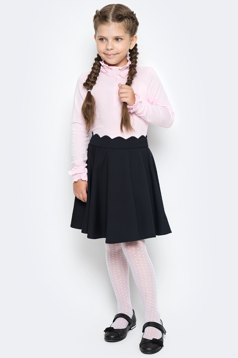 Юбка для девочки Vitacci, цвет: черный. 2173074-03. Размер 1342173074-03 Юбка для девочки Vitacci, цвет: черный. 2173074-03. Размер 1342173074-03Юбка для девочки идеально подойдет для школьных будней и праздников. Изготовленная из высококачественного материала, она необычайно мягкая и приятная на ощупь, не сковывает движения и позволяет коже дышать, не раздражает даже самую нежную и чувствительную кожу ребенка, обеспечивая ему наибольший комфорт.В сочетании с любым верхом эта юбка выглядит строго, красиво, и очень эффектно.