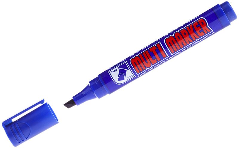 Crown Маркер перманентный Multi Marker синий CPM-800CHCPM-800CH Crown Маркер перманентный Multi Marker синий CPM-800CHCPM-800CHПерманентный маркер Crown Multi Marker со скошенным наконечником предназначен для нанесения надписей на любую поверхность. Благодаря спиртовой основе, чернила после нанесения быстро высыхают и не стираются.