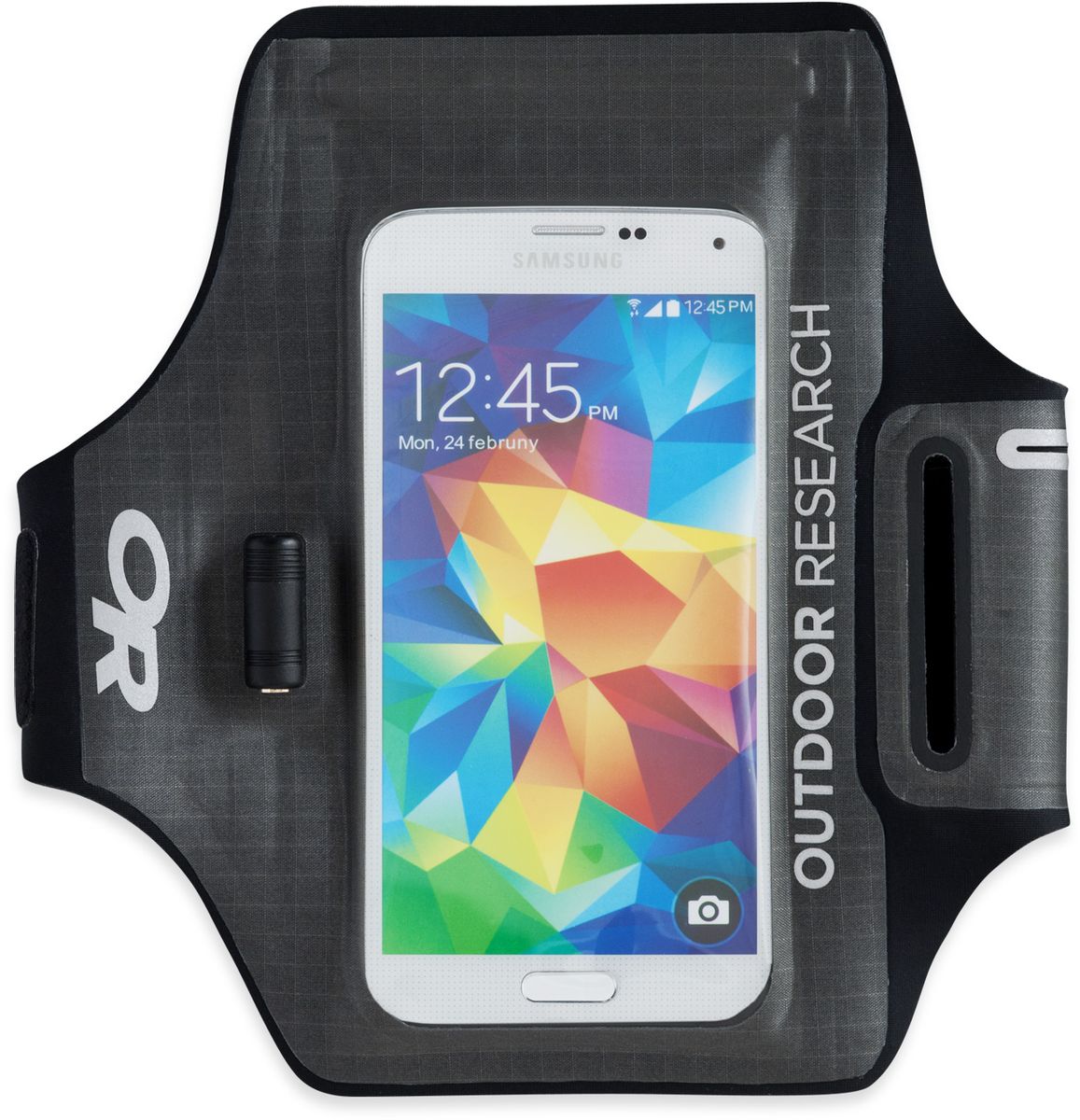 Гермочехол для электроники Outdoor Research Sens Dry Pocket Armband, цвет: серый2440220890 Гермочехол для электроники Outdoor Research Sens Dry Pocket Armband, цвет: серый2440220890Полностью непромокаемый гермочехол Outdoor Research сохранит ваше электронное устройство от попадания влаги. Сенсорный экран позволяет пользоваться телефоном в любых экстремальных условиях. Имеется прозрачное окошко для внешней камеры и водонепроницаемый разъем под наушники. Чехол удобно крепится на руку при помощи браслета на липучке. Добавление материала EVA позволяет улучшить плавучесть чехла. Подходит для iPhone 6/6S, Samsung Galaxy S5 & S6. Не совместим с кнопкой Home в iPhone 7, на прокрутку экрана это не влияет. Длина (с ремешком): 53,3 см.Размер кармана: 10 х 16 см.