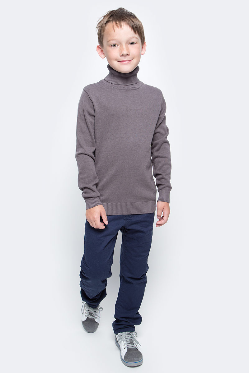 Свитер для мальчика Sela, цвет: серо-коричневый. JR-814/255-6332. Размер 152, 12 летJR-814/255-6332 Свитер для мальчика Sela, цвет: серо-коричневый. JR-814/255-6332. Размер 152, 12 летJR-814/255-6332Свитер для мальчика Sela дополнит образ юного модника в прохладную погоду. Изготовленный из натуральной хлопковой пряжи, он мягкий и приятный на ощупь, не сковывает движения и позволяет коже дышать, обеспечивая комфорт при носке. Свитер с длинными рукавами имеет высокий воротник-гольф. Воротник, манжеты и низ изделия связаны резинкой, что предотвращает деформацию при носке.Дизайн и высокое качество исполнения принесут удовольствие от покупки и подарят отличное настроение!