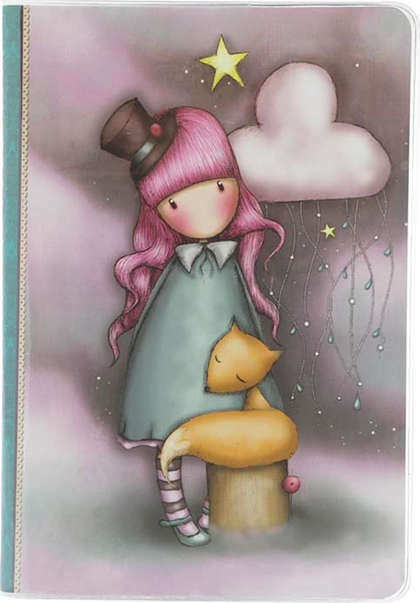 Santoro Блокнот The Dreamer0013102 Santoro Блокнот The Dreamer0013102Блокнот Santoro - идеальное место, чтобы выложить в нем искры своего вдохновения!У блокнота сшитое крепление и есть прозрачный пластиковый рукав для защиты страниц.
