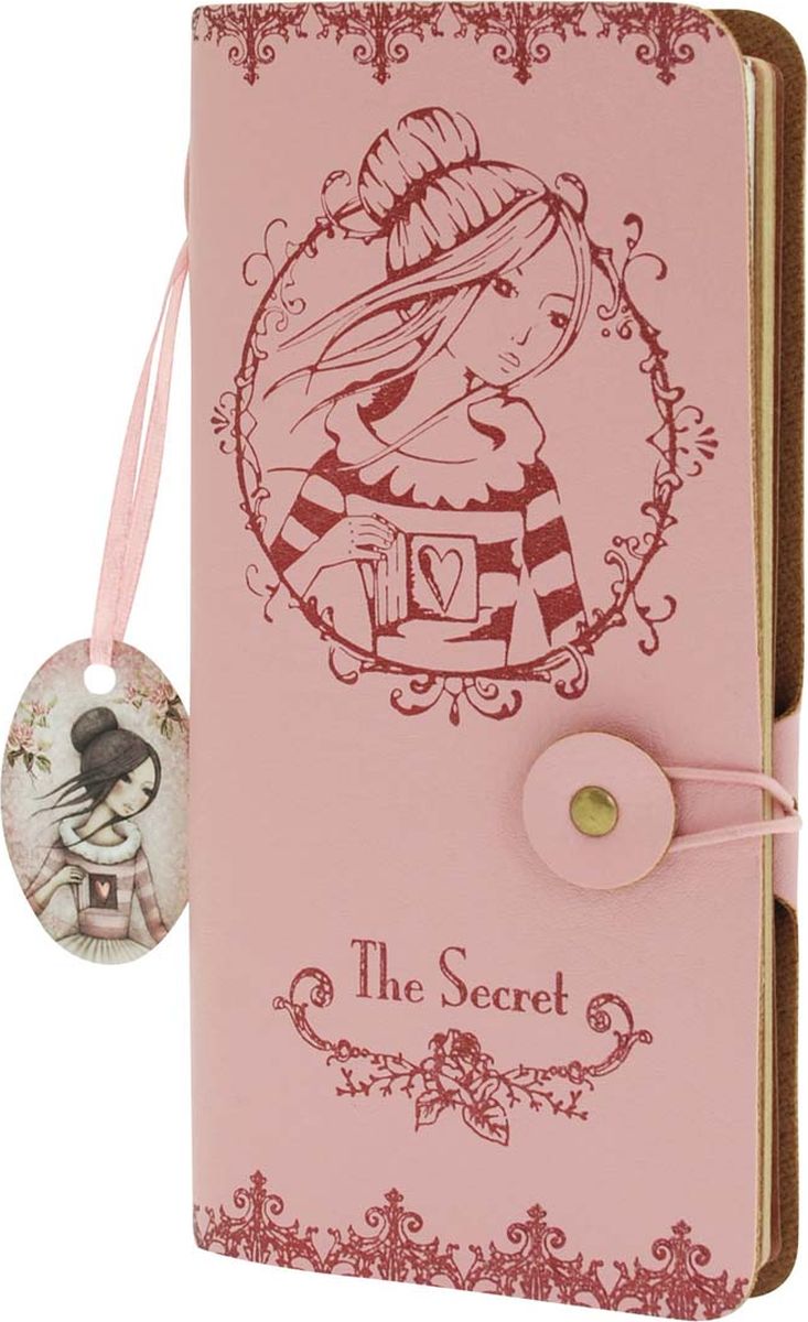 Santoro Записная книжка The Secret0013263 Santoro Записная книжка The Secret0013263Элегантная записная книжка Santoro на пуговице и с обложкой из искусственной кожи идеально подходит для записи заметок или мыслей.