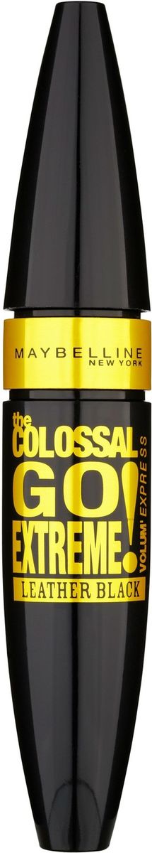 Maybelline New York Тушь для ресниц Colossal Go Extreme Leather Black, объем и удлинение, экстрачерный, 9,5 млB2459401 Maybelline New York Тушь для ресниц Colossal Go Extreme Leather Black, объем и удлинение, экстрачерный, 9,5 млB2459401Тушь для ресниц Maybelline New YorkColossal Go Extreme создает 16-кратный объем ресниц без комочков. У нее самая большая щеточка - стержень с двойным изгибом, больше туши на щеточке - еще более объемные ресницы. Экстрачерная формула - до 20 раз больше коллагена и lumi-black пигмента.Товар сертифицирован.