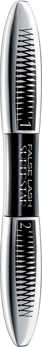 LOreal Paris Тушь для ресниц Накладные Ресницы Суперстар, для суперобъема и супердлины,черная, 34 гA8164600 LOreal Paris Тушь для ресниц Накладные Ресницы Суперстар, для суперобъема и супердлины,черная, 34 гA8164600Откройте для себя новый эффект накладных ресниц:Сногсшибательный взгляд суперзвезды. Всего 2 шага для придания ресницам суперобъема и супердлины. Основа делает ресницы гуще и придает суперэффектный объем, щеточка захватывает и прокрашивает каждую ресничку. Верхнее покрытие с микроволокнами безупречно покрывает основу насыщенным черным цветом и заметно удлиняет каждую ресницу.Почувствуйте себя суперзвездой! 