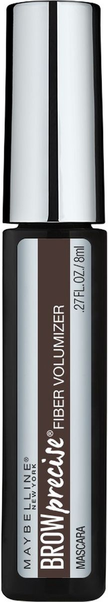 Maybelline New York Тушь для бровей Brow Precise Fiber Filler, Оттенок 06, Темно-Коричневый, 7,6 млB2832600 Maybelline New York Тушь для бровей Brow Precise Fiber Filler, Оттенок 06, Темно-Коричневый, 7,6 млB2832600Благодаря подвижной щеточке с микроволокнами тушь заполняет пробелы и создает 3D-объем. Гелевая формула придает густоту бровям и равномерно окрашивает волоски.