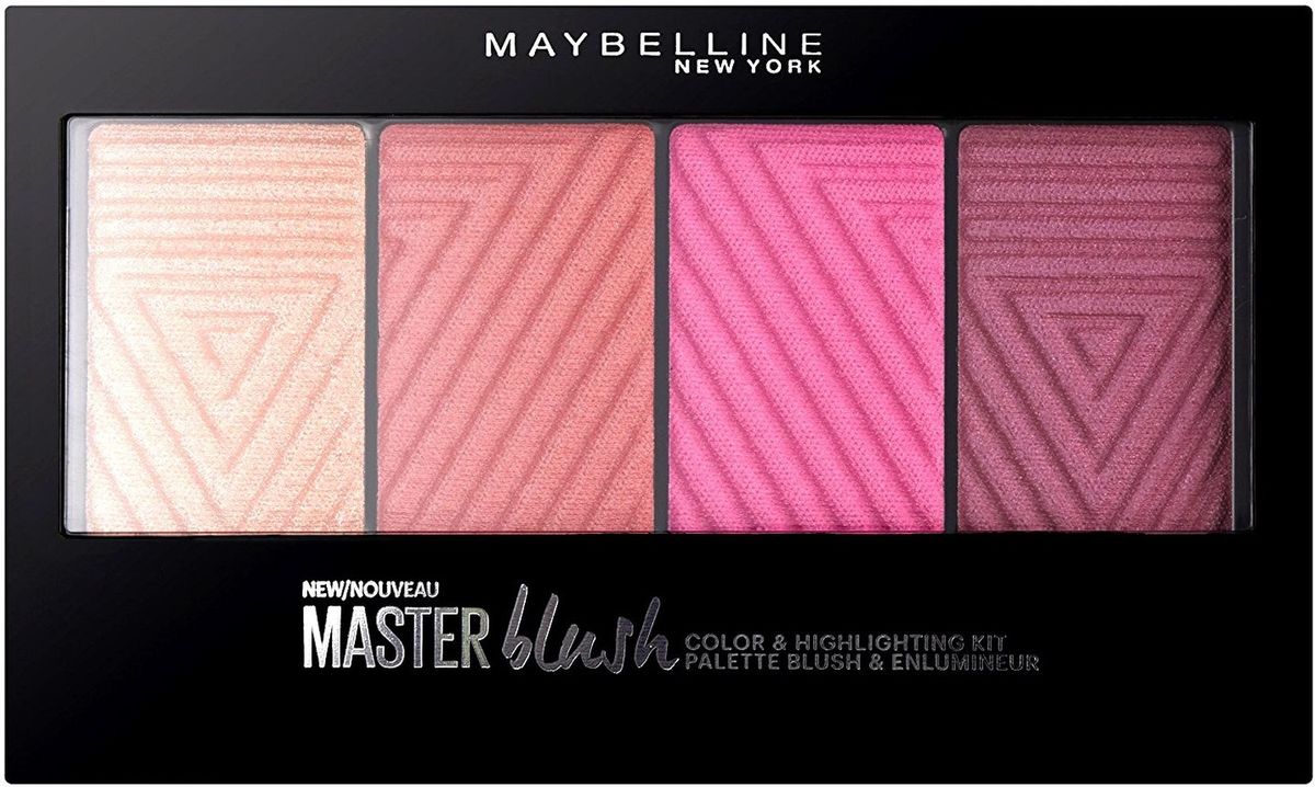 Maybelline New York Палетка румян Face Studio Master Blush PaletteB2911900 Maybelline New York Палетка румян Face Studio Master Blush PaletteB2911900Палитра румян с нежной как шелк текстурой. Легко наносятся и ровно ложатся. Инновационная упаковка. Оттенки подходят ко всем подтонам кожи и могут сочетаться с любым макияжем. Хайлайтер помогает освежить каждый образ.