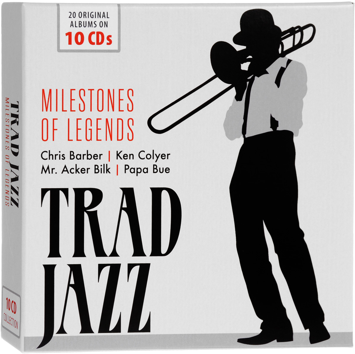 Milestones Of Legends. Trad Jazz (10 CD)