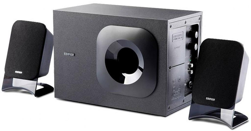 Edifier M1370, Black акустическая системаM1370 Black Edifier M1370, Black акустическая системаM1370 BlackКолонки Edifier M1370 Black Сателлиты по 8 ВтСабвуфер 10 Вт