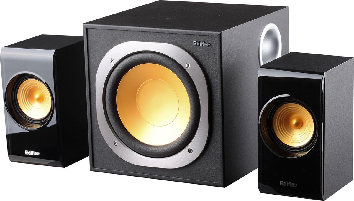 Edifier P3060 акустическая системаP3060 Edifier P3060 акустическая системаP3060Колонки Edifier P3060 Два сателлита по 8 Вт, сабвуфер 14 Вт, Разъем 3.5 мм, USB-порт для USB-флеш накопителя