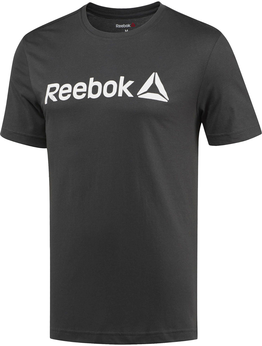 Футболка для фитнеса мужская Reebok Delta Read Tee- Lat, цвет: черный. BR5584. Размер L (52/54)BR5584 Футболка для фитнеса мужская Reebok Delta Read Tee- Lat, цвет: черный. BR5584. Размер L (52/54)BR5584Мужская футболка Reebok с круглым вырезом и короткими рукавами, выполнена из натурального хлопка. Облегающий крой футболки повторяет каждое движение. Модель дополнена спереди надписью Reebok.