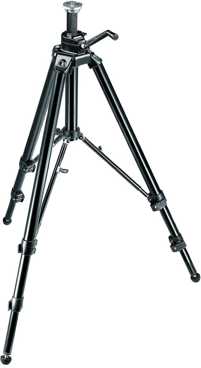 Manfrotto 475B, Black штатив475B Manfrotto 475B, Black штатив475BШтатив Pro Geared 475B изготавливается полностью из алюминия и отличается непревзойденной усточивостью. Штатив имеет уникальную систему центральных распорок, надежные быстродействующие фиксаторы ног, трехгранную центральную колонну с механизмом предотвращения самопроизвольного опускания, пузырьковый уровень и резинометаллические ножки с выдвижными шипами. Революционная система центральных распорок может управляться как симметрично, так и асимметрично. Этим достигается два важных результата: быстрое позиционирование путем блокировки распорок для одновременной и моментальной установки всех ног под одним и тем же углом, или же индивидуальная установка угла каждой ноги, обеспечивающая максимальную универсальность штатива. Во избежание раздражающих задержек при выравнивании штатива телескопические центральные распорки имеют два фиксированных положения, позволяющие легко найти одинаковый угол раскрытия для всех трех ног. Дополнительно улучшена система фиксации ног.