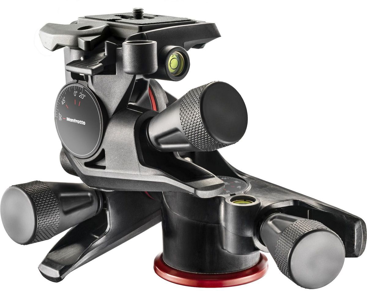 Manfrotto MHXPRO-3WG, Black штативная головкаMHXPRO-3WG Manfrotto MHXPRO-3WG, Black штативная головкаMHXPRO-3WGЭта уникальная головка разработана специально для фотографов, ищущих портативную головку с невероятно точным позиционированием. Специально разработанная для использования на выезде, головка весит всего 750 гр., при максимальной нагрузке до 4 кг. Технополимер Adapto, из которого изготовлена головка, делает ее прочной и долговечной, а также самой легкой и точной из всех, когда-либо произведенных Manfrotto. Благодаря микрометрическим рычажкам головки, фотографы с легкостью могут выбрать необходимое положение для камеры. Пошаговое движение позволяет идеально кадрировать картинку по каждой из осей. Рукоятки обеспечивают эргономичность даже при интенсивном использовании головки. Для того чтобы внести серьезные корректировки в кадр, нужно всего лишь подтянуть рычажок к рукоятке. Использование самой обиходной фото площадки - 200PL, означает, что вам не придется менять площадку при использовании разных головок Manfrotto. Это позволяет достичь идеального баланса быстроты в работе и экономии на затратах: одна площадка всегда присоединена к вашей камере, и она готова к работе в любой ситуации, вне зависимости от того, с какой опорой вы планируете работать.Головка XPRO Geared Head разработана и изготовлена в Италии, имеет до 10ти лет гарантии. Ее качество обусловлено премиальным качеством используемых материалов, новаторством инженерных разработок и большим количеством тестов.