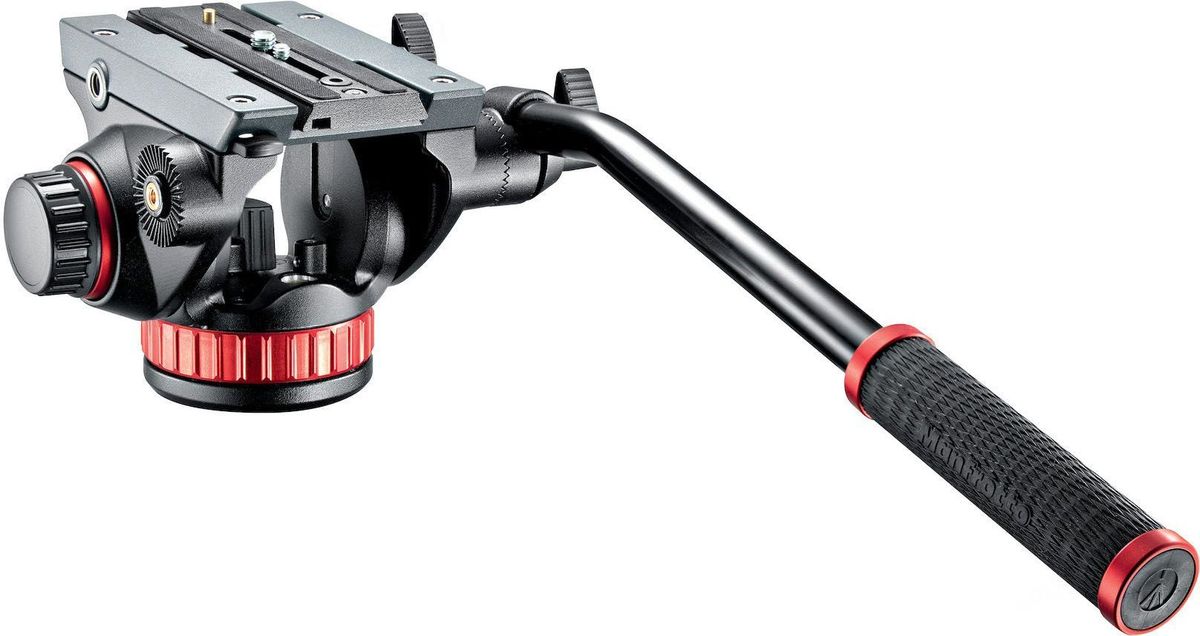 Manfrotto MVH502AH, Black штативная головкаMVH502AH Manfrotto MVH502AH, Black штативная головкаMVH502AHВся полнота плавного управления при съемке благодаря регулируемым жидкостным механизмам. Идеальна для новейших камкордеров и зеркальных камер с дополнительными аксессуарами (максимальная нагрузка 4 кг). Головку можно сочетать со всеми фотоштативами благодаря резьбе для крепления на винт 3/8.