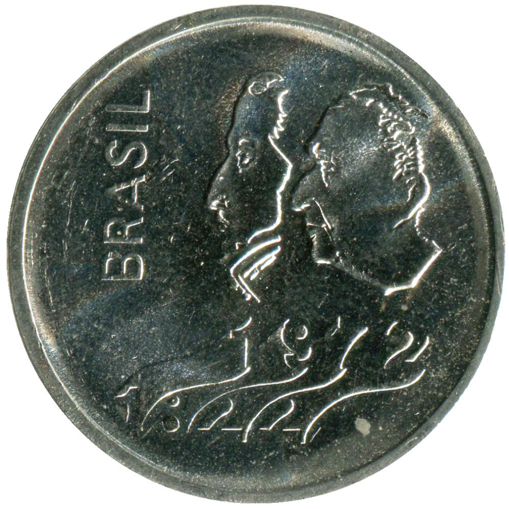 Монета номиналом 1 крузейро 