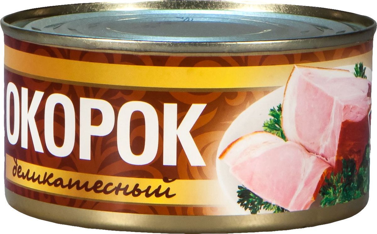 Рузком Деликатесный окорок, 325 г4606411003409 Рузком Деликатесный окорок, 325 г4606411003409Окорок деликатесный. Продукт готов к употреблению.