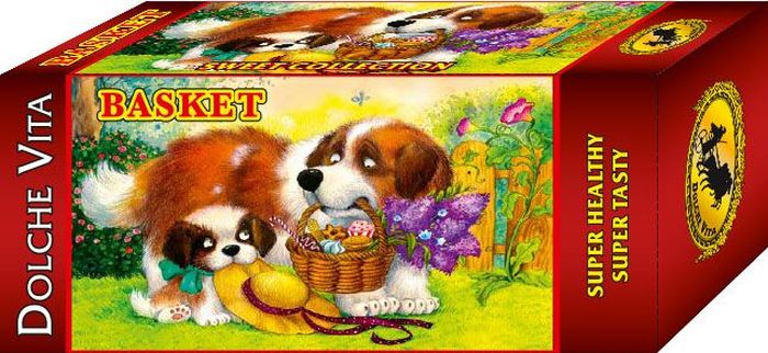 Dolche Vita печенье Basket на льняной муке, 180 г225411 Dolche Vita печенье Basket на льняной муке, 180 г225411Пищевая ценность на 100 г продукта: белки – 13,6 г, жиры – 17,8 г, углеводы – 56 г.