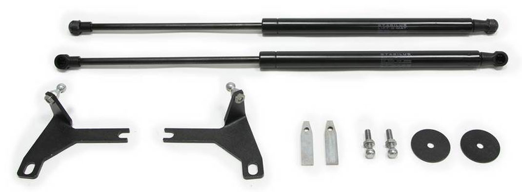 Упоры капота Rival для Ford Focus II 2005-2008, 2 штA.ST.1802.1 Упоры капота Rival для Ford Focus II 2005-2008, 2 штA.ST.1802.1Газовые упоры Rival позволяют легко открыть капот одним движением руки и автоматически зафиксировать его в верхнем положении. Преимущества. - Чистая одежда и руки при открытии/закрытии капота.- Сохранение штатного угла открытия капота. - Использование динамических газовых упоров Stabilus (производство Германия), что обеспечивает стабильную работу. Гарантия стабильной работы 5 лет.- Амортизаторы капота защищены от коррозии.- Надежно работают при температурах от -30°С до +80°С.- Быстрая и легкая установка в штатные места автомобиля (без сверления и доработок), благодаря индивидуальной разработке креплений для каждого автомобиля.В комплекте: набор крепежа и инструкция по установке.