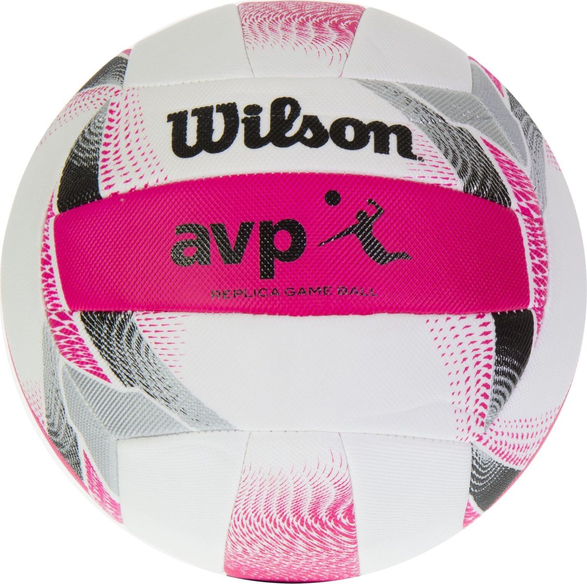 Мяч волейбольный Wilson AVP II Replica, цвет: белый, розовый, диаметр 20 смWTH6027XB Мяч волейбольный Wilson AVP II Replica, цвет: белый, розовый, диаметр 20 смWTH6027XBВолейбольный мяч Wilson AVP II Replica предназначен для комфортных тренировок и игр команд любого уровня. Покрышка мяча выполнена из высокотехнологичного композитного материала на основе микрофибры, с применением технологии Soft Touch, которая напоминает натуральную кожу и обеспечивает правильный отскок.Мяч состоит из 18 панелей и бутиловой камеры, также армирован подкладочным слоем, выполненным из ткани.Мяч отлично подойдет для тренировок и соревнований команд высокого уровня.УВАЖАЕМЫЕ КЛИЕНТЫ!Обращаем ваше внимание на тот факт, что мяч поставляется в сдутом виде. Насос в комплект не входит.