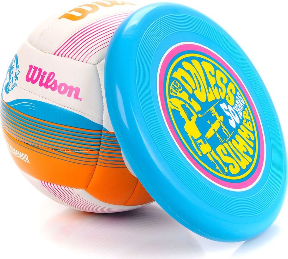 Набор волейбольный Wilson Endless Smmr, цвет: белыйWTX0522 KIT Набор волейбольный Wilson Endless Smmr, цвет: белыйWTX0522 KITНабор из мягкого волейбольного синтетического мяча, фрисби. Дизайн, вдохновленный фильмом о Серфинге Брюса Брауна, созданный к пятидесятилетию волейбола.