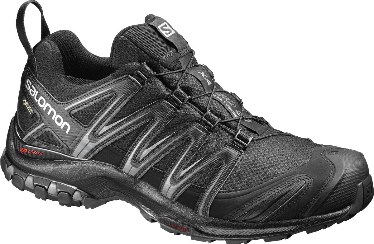 Кроссовки мужские Salomon XA PRO 3D GTX, цвет: черный. L39332200. Размер 12 (46)L39332200 Кроссовки мужские Salomon XA PRO 3D GTX, цвет: черный. L39332200. Размер 12 (46)L39332200Не бывает плохой погоды, когда подобрано правильное снаряжение. Выходи на свежий воздух и начинай свою игру. Кроссовки XA PRO 3D GTX — легендарная обувь для приключений, которая не подведет на любой поверхности и в любых условиях.