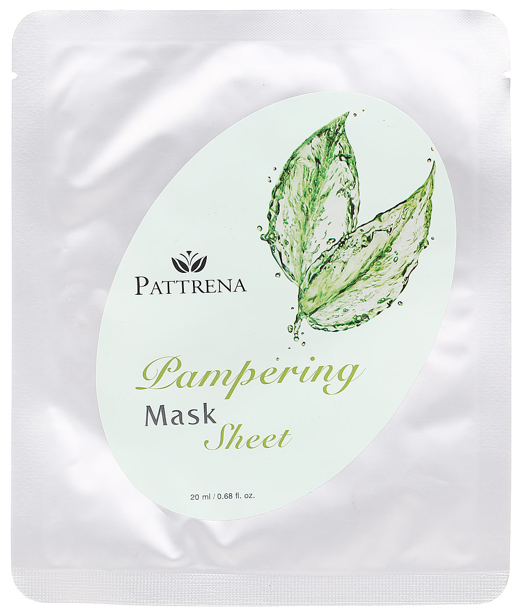 Pattrena Маска для лица Pampering Mask Sheet (нетканная), 1шт60251 Pattrena Маска для лица Pampering Mask Sheet (нетканная), 1шт60251Это маска для лица из волокна Нанофрант - новшества из Японии.Превосходная текстура маски позволяет плотно ложиться на лицо, что позволяет увлажняющей эссенции глубоко проникать в кожу.