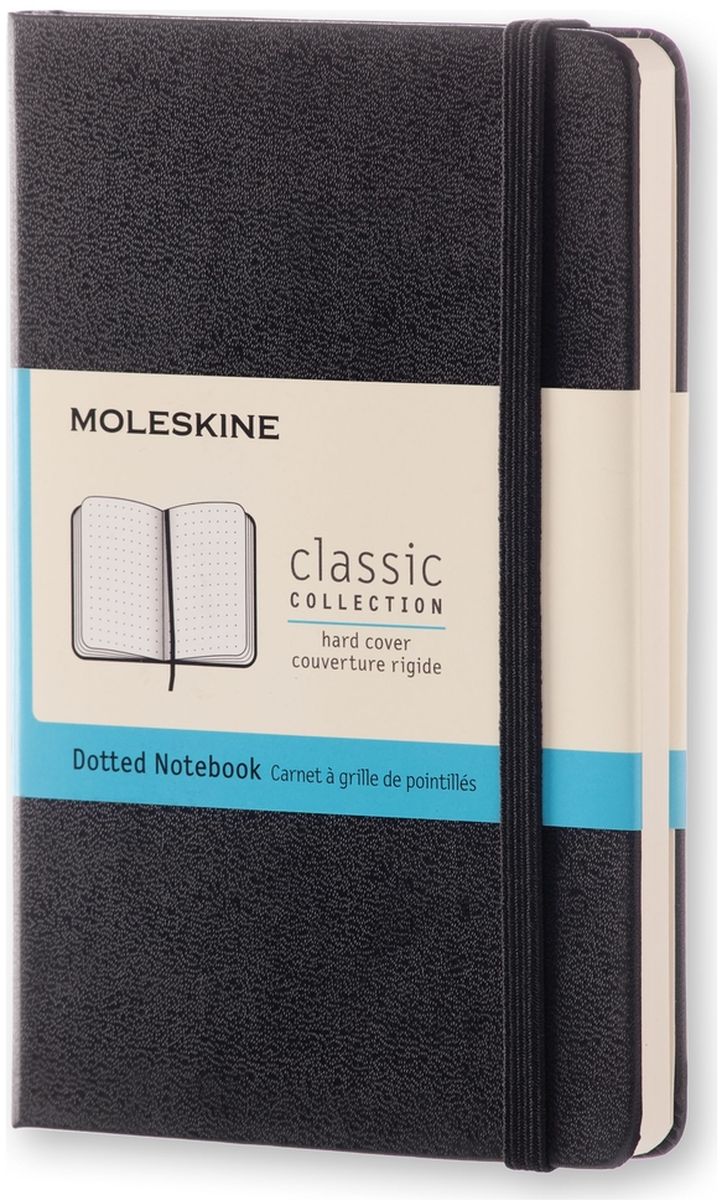 Moleskine Записная книжка Classic Pocket 96 листов с пунктирной разметкой цвет черный