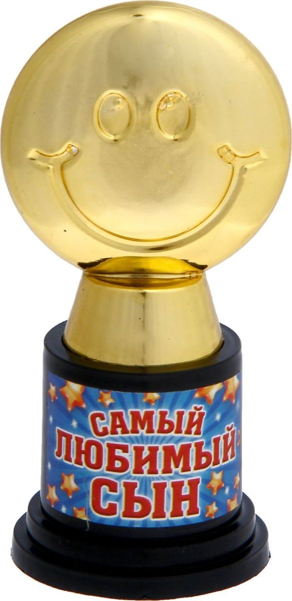 Кубок сувенирный Фигура Самый любимый сын. 11581261158126 Кубок сувенирный Фигура Самый любимый сын. 11581261158126Фигура Самый любимый сын непременно порадует получателя. Такая награда станет незабываемым презентом на любом празднике. Необычная форма не даст изделию затеряться на полке. Пластиковый сувенир не разобьётся и не потускнеет и будет напоминать о приятно проведённом времени. На яркой бумажной наклейке написано, за что и по какому поводу была выдана награда.