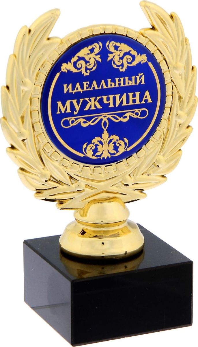 Кубок сувенирный Идеальный мужчина. 12000861200086 Кубок сувенирный Идеальный мужчина. 12000861200086Заслуженная награда! Как же приятно, когда твои заслуги оценивают и признают! непременно порадует получателя и станет отличным напоминанием о проведённом вместе времени. Награда, выполненная в виде медали, обрамлённой лавровой ветвью, расположена на подставке. Цветная вставка изготовлена из металла, залитого полимерной смолой, что предотвращает её потускнение. Сувенир упакован в картонную коробочку с прозрачным окном.
