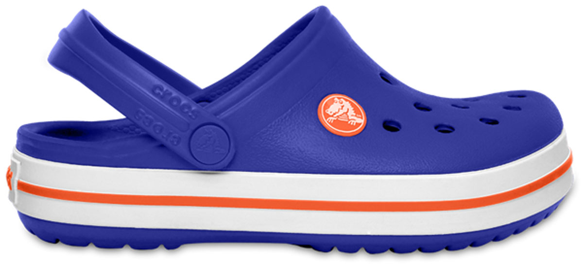 Сабо детские Crocs Crocband Clog K, цвет: синий. 204537-4O5. Размер C11 (28)