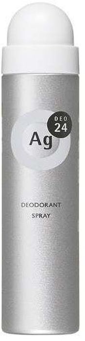 Shiseido Ag Deo24 Спрей дезодорант-антиперспирант с ионами серебра без запаха, 40 г444021 Shiseido Ag Deo24 Спрей дезодорант-антиперспирант с ионами серебра без запаха, 40 г444021В составе дезодоранта содержится новейшее сочетание порошка и жидкости, которое позволяет ему плотно ложиться на кожу. Высыхает сразу же после нанесения, не оставляя ни малейшего ощущения липкости. Благодаря апатиту, содержащему ионы серебра, блокирует размножение бактерий, исключая появление неприятного запаха пота. Создает эффект «впитывающей ткани», благодаря содержанию в составе дезодоранта квасцов, абсорбирующих пот. Дезодорант блокирует потоотделение, делает кожу подмышек сухой, мягкой и гладкой, не оставляет белых следов. Обеспечивает ощущение свежести и комфорта в течение всего дня. Не имеет запаха, благодаря чему не перебивает аромат вашего парфюма.
