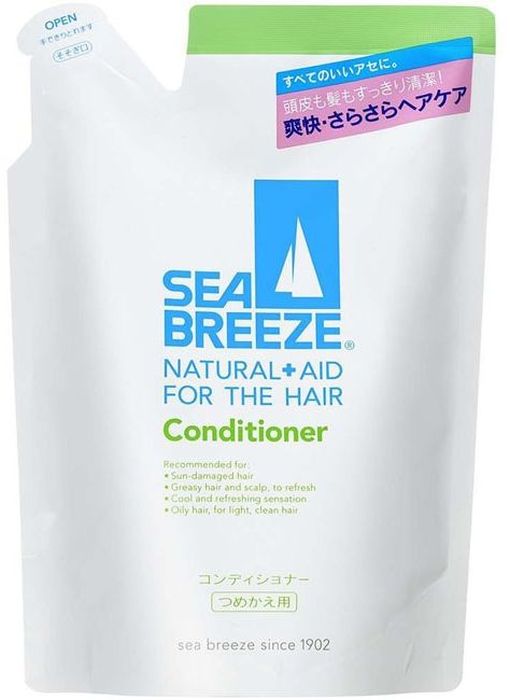 Shiseido Sea Breeze Кондиционер для жирной кожи головы и всех типов волос, 400 мл895212 Shiseido Sea Breeze Кондиционер для жирной кожи головы и всех типов волос, 400 мл895212Кондиционер эффективно улучшает состояние волос и кожи головы, особенно рекомендуется для повреждённых волос. Мягко, и в то же время эффективно, очищает и освежает волосы. Освежающий компонент серии SEA BREEZE – ментол освежает кожу головы, компоненты растительного происхождения бережно ухаживают, мгновенно реагируя на повреждённые участки. В результате кожа и волосы становятся здоровыми, волосы лёгкими и хорошо расчёсывающимися. Обладает свежим, бодрящим ароматом морского бриза.