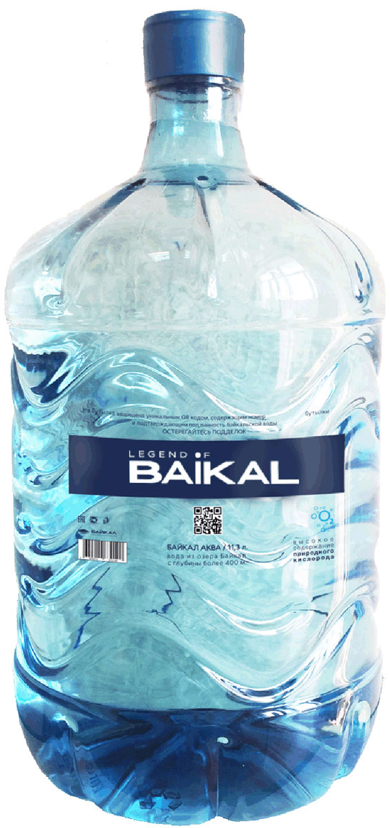 Legend of Baikal вода питьевая глубинная негазированная, 11,3 л4620010670367 Legend of Baikal вода питьевая глубинная негазированная, 11,3 л4620010670367Уникальный химический состав байкальской глубинной воды Легенда Байкала / Legend of Baikal придает ей отменный вкус, а содержание минеральных солей тщательно сбалансировано самой природой и суммарно не превышает 0.12 г. на литр. Вода, добываемая из глубинного водовода, характеризуется стабильными химическими и гидрологическими показателями.Бутилированная питьевая вода, прошедшая водоподготовку (фильтрацию, УФ - облучение) и вода, поступающая из водоводов имеет идентичные химические показатели. Стабильный состав воды по гидрологическим, химическим и микробиологическим показателям обеспечивает без применения консервантов длительное хранение воды без изменения вкусовых и потребительских качеств.Вода Легенда Байкала / Legend of Baikal относится к разряду пресных питьевых вод по показателям основного ионного состава. А по кристаллической решетке близка к талой воде. Биофизиками доказано, что структура воды в живом организме напоминает структуру кристаллической решетки льда. Вода с льдоподобной структурой обеспечивает оптимальный ход окислительно - восстановительных реакций, оптимальный уровень обмена веществ и, следовательно, наивысшее проявление организмом своих жизненных функций. Такой химический состав и структурированные свойства воды придают ей некоторую универсальность в применении в отличии от минеральной воды, которую необходимо употреблять по специальным разработанным схемам.