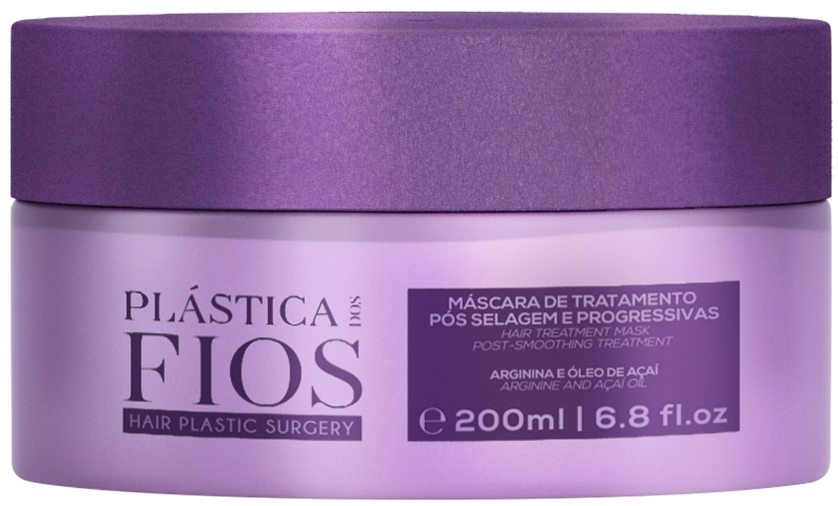 Plastica dos Fios Маска восстанавливающая - домашний уход, 200 млPA0128 Plastica dos Fios Маска восстанавливающая - домашний уход, 200 млPA0128Увлажняющий комплекс создаст дополнительный защитный слой для Ваших волос, сохраняя результат проведенной процедуры.
