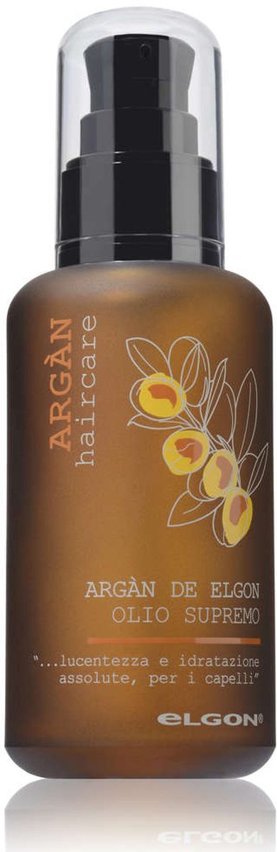 Elgon Argan Масло аргановое Argan Olio Supremo, 100 мл1523030100 Elgon Argan Масло аргановое Argan Olio Supremo, 100 мл1523030100Ухаживающее средство для всех типов волос, особенно сухих, пористых, с секущимися кончиками. Аргановое масло, как основа средства, обладает мощным увлажняющим и питательным действием, делая волосы более гладкими, блестящими, упругими и эластичными. Не обладает фиксацией, сохраняет естественную подвижность волос с подчеркиванием текстуры. Запаивает секущиеся кончики волос, снимает статическое напряжение, уменьшает эффект пушистости. Делает волосы более мягкими и послушными. Защищает волосы при работе с термоинструментами, а также от негативных факторов окружающей среды и свободных радикалов.
