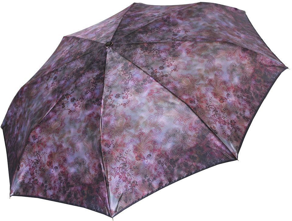 Зонт женский Fabretti, автомат, 3 сложения, цвет: сиреневый. S-17107-11