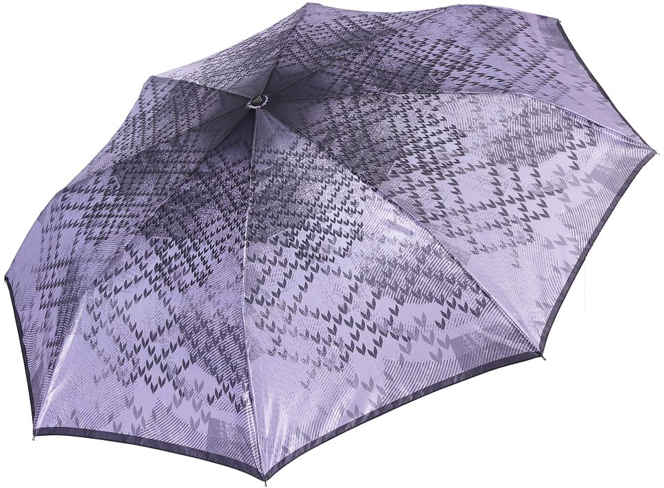 Зонт женский Fabretti, автомат, 3 сложения, цвет: сиреневый. S-17110-5