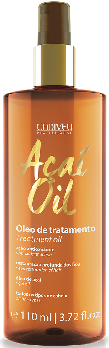 Cadiveu Масло Асаи Acai Oil, 110 млPA0008 Cadiveu Масло Асаи Acai Oil, 110 млPA0008Масло имеет легкую, нежирную консистенцию, легко впитывается, не оставляя следов. Масло питает, увлажняет, уплотняет, восстанавливает секущиеся кончики волос, защищает от вредного воздействия солнечных лучей, ветра, повышенной влажности, термических приборов для укладки. Волосы становятся шелковистыми, мягкими и блестящими. Предотвращается старение волос. Масло асаи содержит в 10 раз больше антиоксидантов по сравнению с другими маслами — это настоящий эликсир для волос!