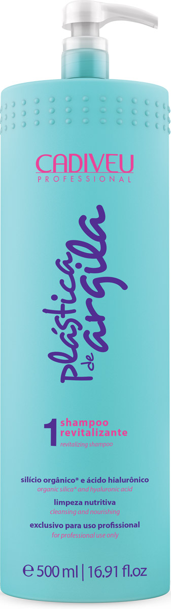 Cadiveu Шампунь Plastica de Argila - Revitalizing Shampoo 500 млPA0118 Cadiveu Шампунь Plastica de Argila - Revitalizing Shampoo 500 млPA0118Мягко очищает, увлажняет, питает и восстанавливает волосы.