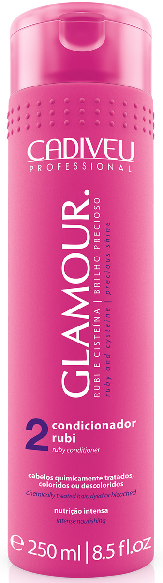 Cadiveu Кондиционер Glamour - Ruby Conditioner, 250 млPA0083 Cadiveu Кондиционер Glamour - Ruby Conditioner, 250 млPA0083Лечебный кондиционер, который увлажняет, питает, восстанавливает, распрямляет волосы. Рубиновая пудра придает мерцающий эффект волосам