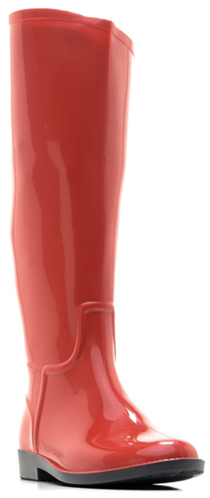 Резиновые сапоги женские Anra, цвет: красный. 365-00. Размер 38