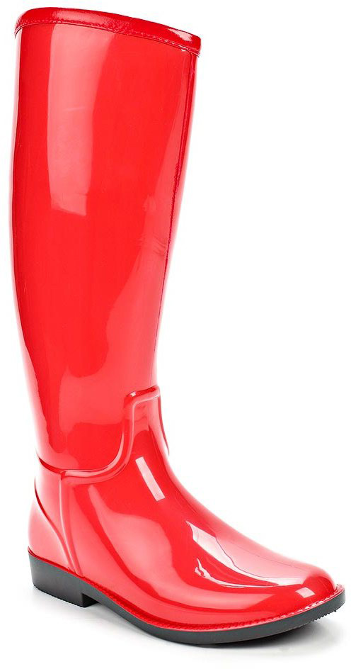 Резиновые сапоги женские Anra, цвет: красный. 365М-01. Размер 40