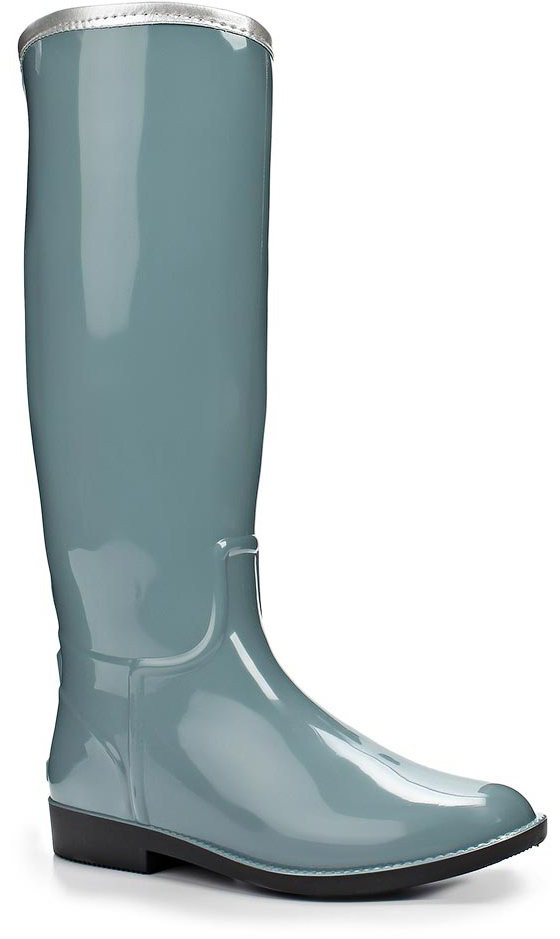 Резиновые сапоги женские Anra, цвет: серый. 365М-00. Размер 38