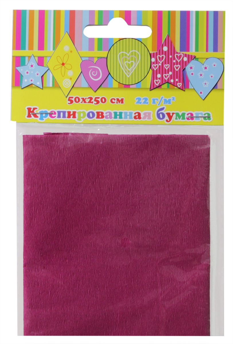 Феникс+ Бумага крепированная цвет сливовый 50 х 250 см30090 Феникс+ Бумага крепированная цвет сливовый 50 х 250 см30090Поделочная крепированная бумага Феникс+ применяется для декорирования подарочной упаковки, оформления букетов, изготовления поделок и аппликаций, праздничного оформления залов, изготовления карнавальных костюмов и декораций для детских и корпоративных праздников.Изготовление различных поделок с помощью такой бумаги способствует развитию отличной фантазии и мелкой моторики рук. Это занятие увлечет вашего ребенка и подарит ему хорошее настроение.